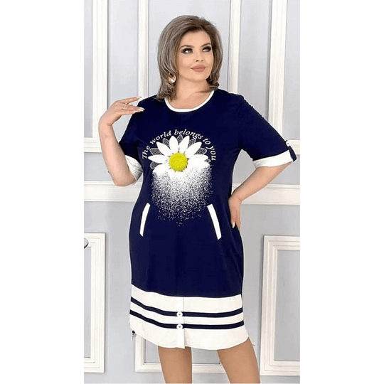 Kaunis lilledega kleit