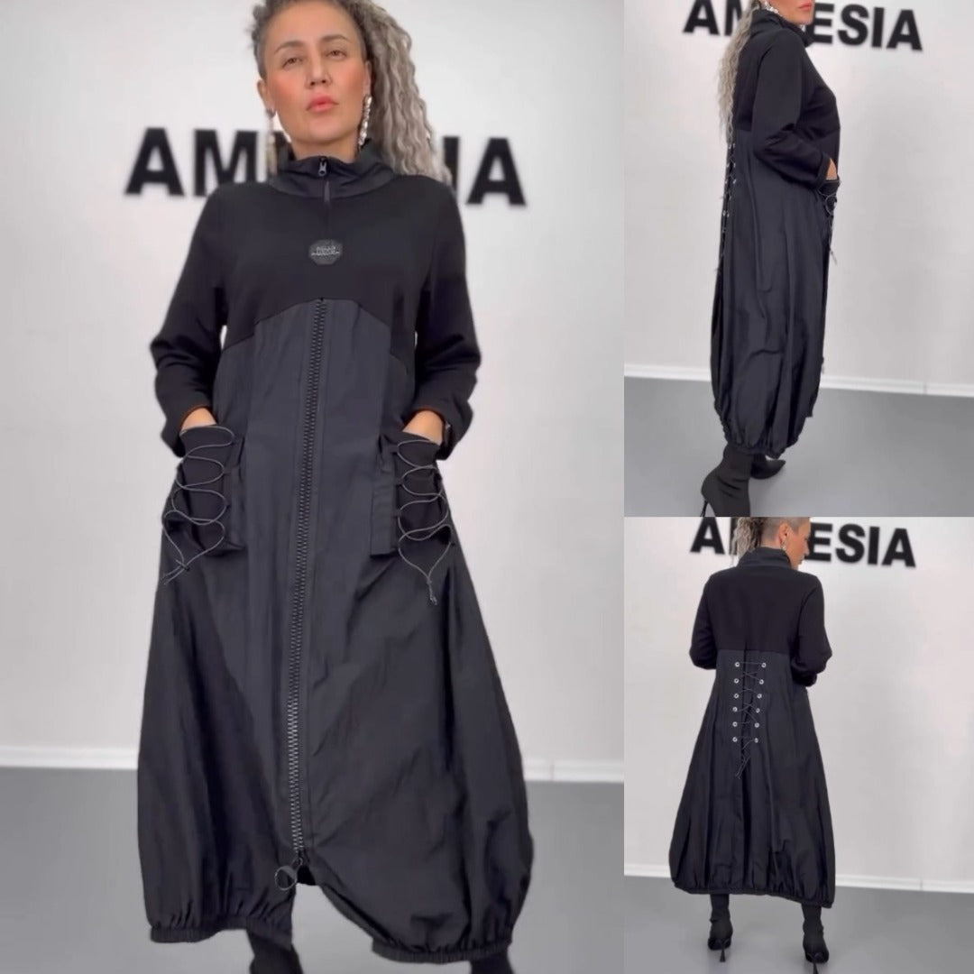 Eksklusiivse disainiga kleit