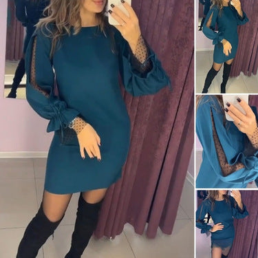 Elegantne ja pidulik kleit volangidega