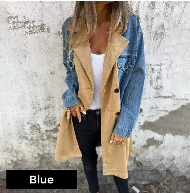 Sügisene mantel naistele