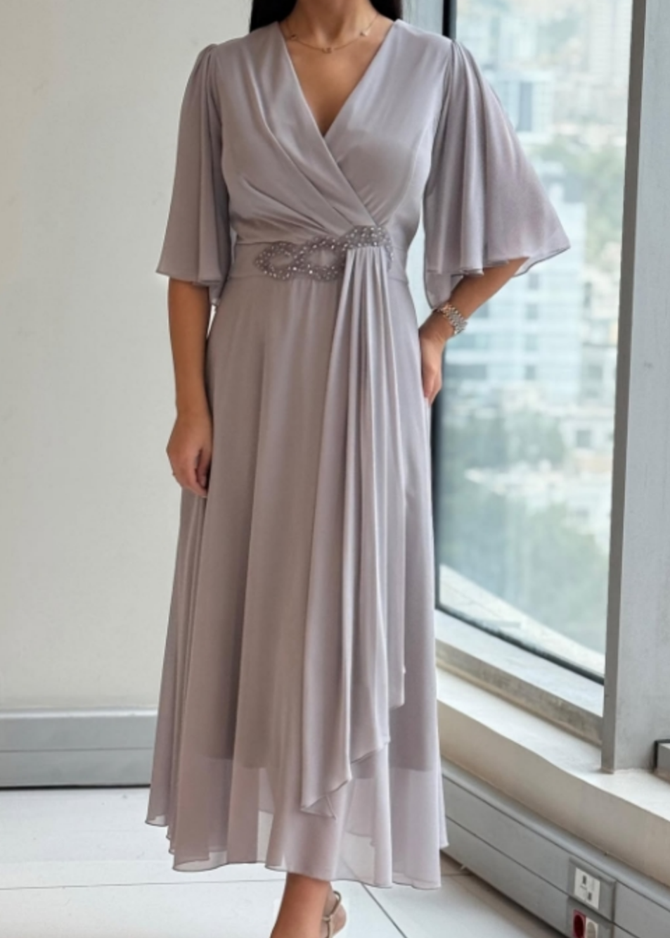 Elegantne pikk kleit sündmusteks